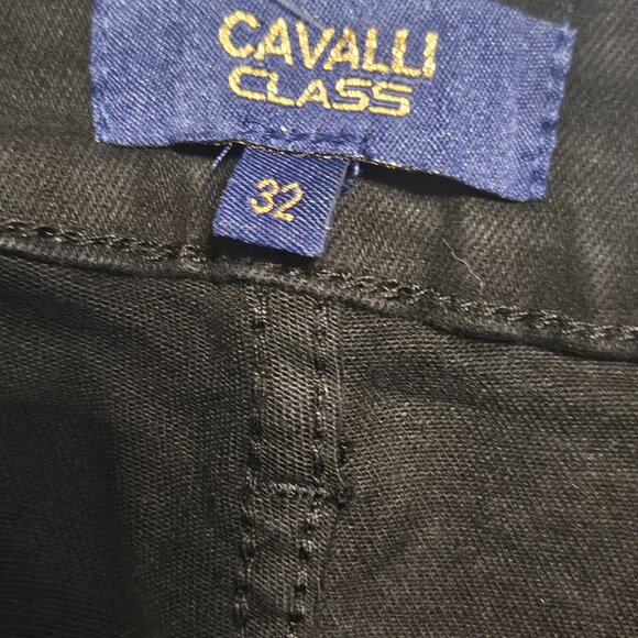 NWT Roberto Cavalli Distressed Jeans Mid Rise Size 32 - Picture 6 of 15